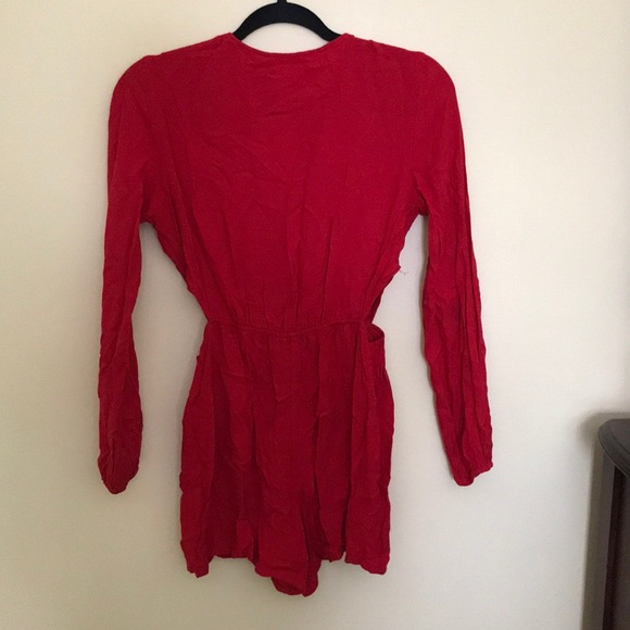 Red Forever 21 Romper - Picture 2 of 2